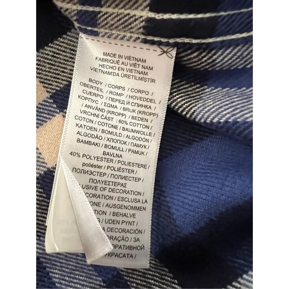 Ralph Lauren kids classic flannel Shirt size M
